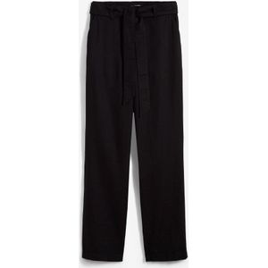 Instapbroek van een luchtige linnen-viscosemix