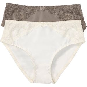 Maxislip met kant (set van 2)