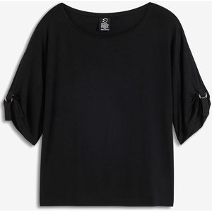 T-shirt met boothals