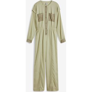 Jumpsuit in patchworklook van tencel