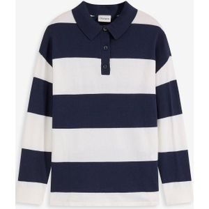 Oversized trui met polokraag