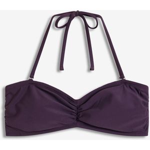 Bandeau bikinitop met afneembare bandjes