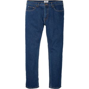 Loose fit jeans van stevig denim, straight