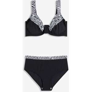 Minimizer bikini met gewatteerde bandjes (2-dlg. set)