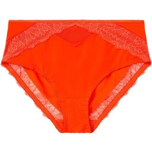 Maxislip met sierlijk kant