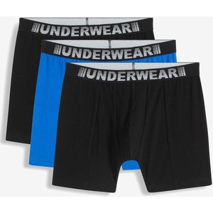 Middellange boxer (set van 3)