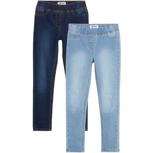 Jegging met mid waist (set van 2)