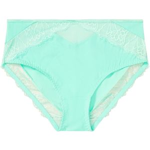 Maxislip met sierlijk kant