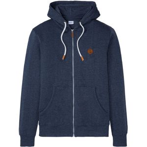 Sweatvest met capuchon en ritssluiting