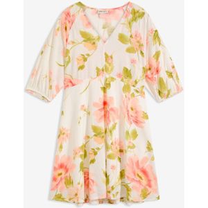 Gedessineerde tuniekjurk van soepele viscose