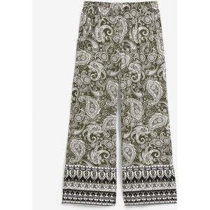 Wijde palazzo broek in een zachte viscosemix