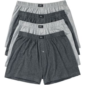 Wijde jersey boxershort (set van 4)