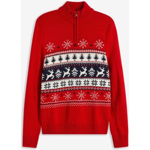 Noorse trui met schipperskraag