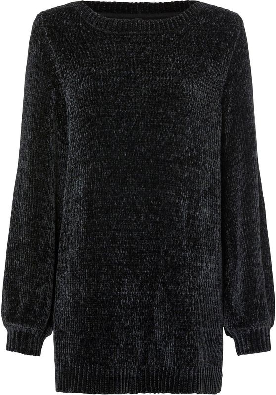 Lange trui van chenille