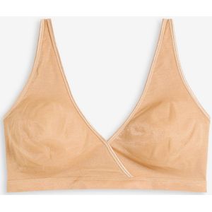 Bralette van glanzend materiaal
