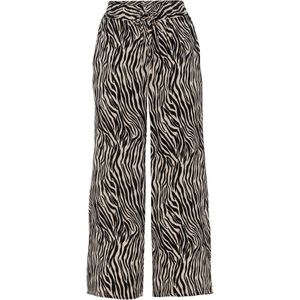 Gedessineerde culotte van soepele viscose