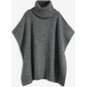 Poncho trui met wol