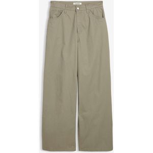 Twill broek van katoen