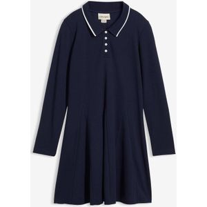 Uitlopende shirtjurk van puur biologisch katoen