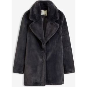 Lang jas van imitatiebont