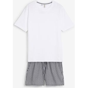 Shortama van puur katoen met korte mouwen