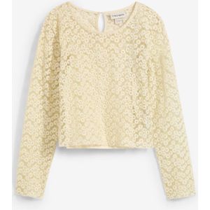 Kanten blouse met top (2-dlg. set)