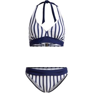 Halter bikini met gerecycled polyamide (2-dlg. set)