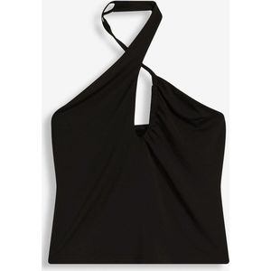 Halter top met cut-out