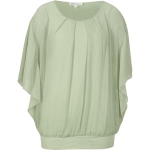 Chiffon blouse met ondershirt