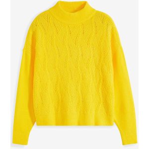 Boxy trui met structuur