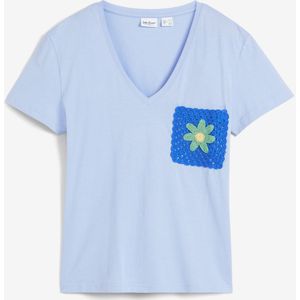 T-shirt met borduursel