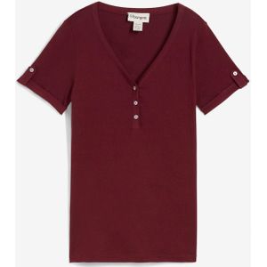 Henley shirt van puur biologisch katoen