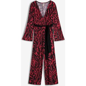 Jumpsuit met luipaardprint