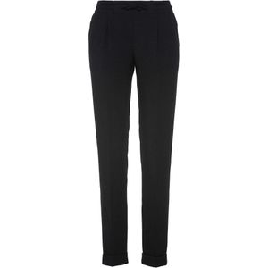 Instapbroek met bandplooien