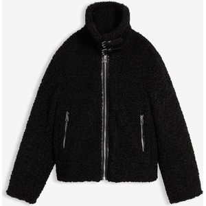 Imitatie bontjas van teddy fleece