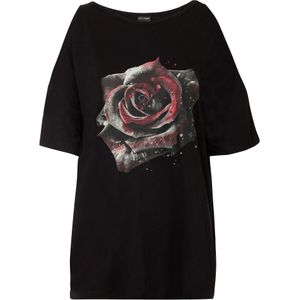 Cold shoulder shirt van viscose