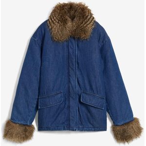 Spijkerjas, licht gewatteerd