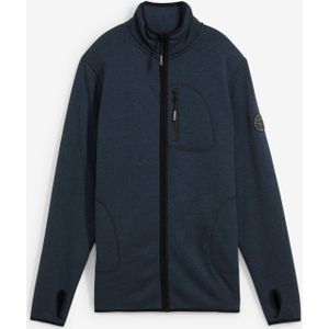 Fleece vest met teddy voering