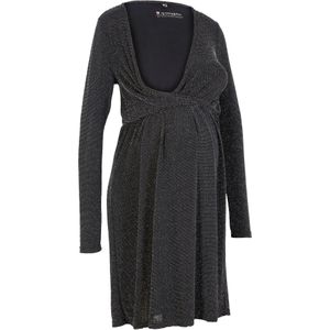 Feestelijk glinsterende zwangerschapsjurk / voedingsjurk