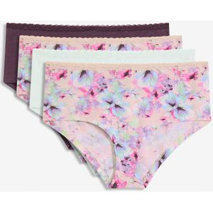 Maxi hipster met biologisch katoen (set van 4)