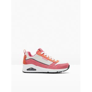 Skechers Uno Two Much Fun Dames Sneakers Roze