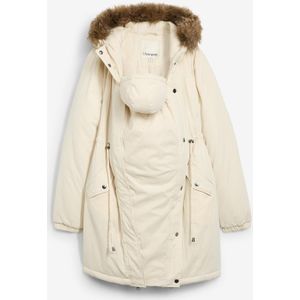 Gewatteerde zwangerschapsparka/draagjas