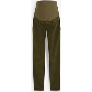 Corduroy broek in een biologische katoenmix, loose fit