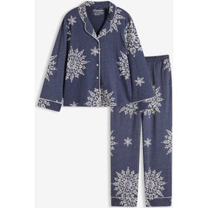 Pyjama met knoopsluiting