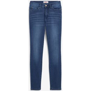 Corrigerende slim fit jeans, high waist