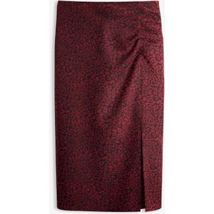 Midi rok van soepele viscose