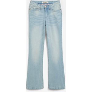 Bootcut stretch jeans, mid waist