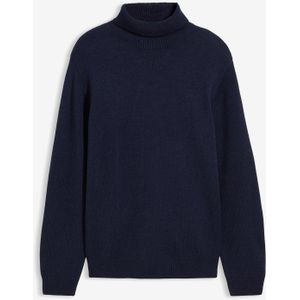 warme coltrui met geribde boorden