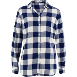 Flanellen blouse, lange mouw