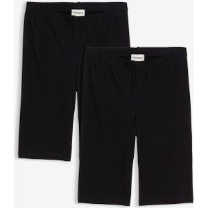 Lange biker short (set van 2)